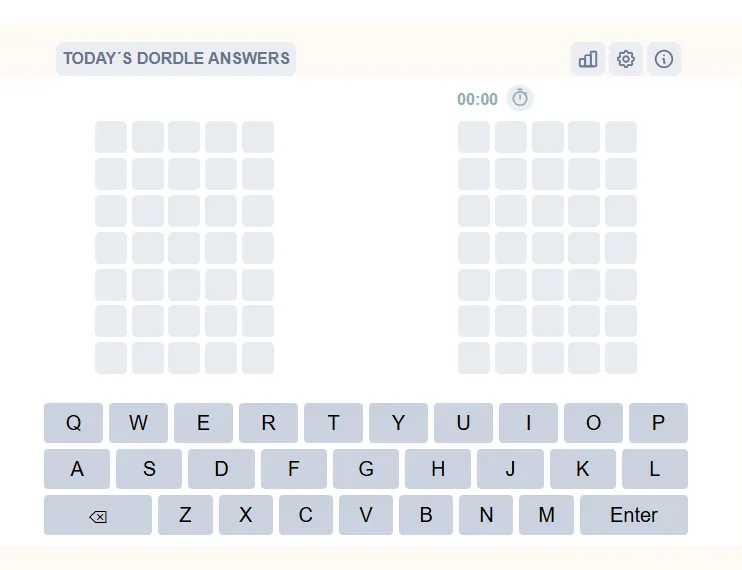 Dordle Unlimited Game